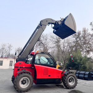 Mini cargadora de ruedas de <span class=keywords><strong>3</strong></span> toneladas, carretilla elevadora telescópica, filtros hidráulicos, manipulador telescópico manito a la venta - Product Image 5