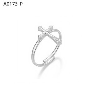 Anillo de moda con circonita A0173 para mujer, joyería de alta calidad - Product Image 1