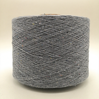 3/1 Grey Blend Polyester Spun Open End Cotton Yarn High Strength Cheap Melange Yarn