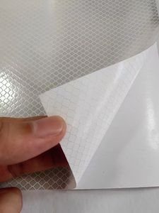 Высокая видимость ASTM D4956 Тип IV светоотражающая пленка для бедер класс микро призматический отражающий винил для наружных вывесок - Product Image 5