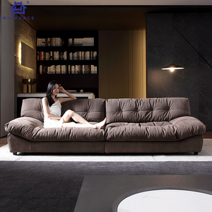 ชุดโซฟาหนังหรือกำมะหยี่ดีไซน์ทันสมัย Winforce Italian Luxury Cloud Set แบบปรับนอนได้ สำหรับห้องนั่งเล่น  สามารถปรับแต่งได้ - Product Image 2