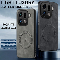 Étui magnétique pour Oppo Reno 15 14 Pro 14F 13F 15C 5G Realme Note 80 16 Pro + Coque de protection intégrale mate antichoc pour appareil photo Fundas