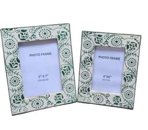 Decorative Indian Handcrafted Resin Printed <b>Photo</b> <b>Frame</b> Wholesale Hot Selling Eco Friendly Fashionable Box Picture <b>Photo</b> <b>Frame</b> - Product Image 1