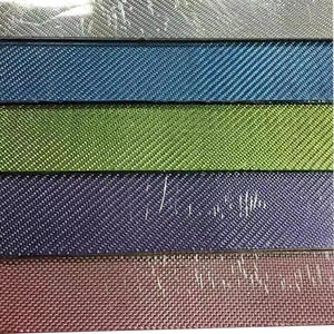 高強度カーボンファイバーシートカーボンファイバーカラーさまざまなサイズカスタマイズされたカーボンファイバー高品質シート - Product Image 6