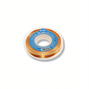 Nastro in Raso Iln 1.0cm 25Y Oro D-36 - Product Image 1