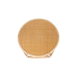 Table basse pour thé style vintage en bois de rotin tissé à la main table d'appoint en rotin décoration de salon mobilier d'intérieur en osier - Product Image 6