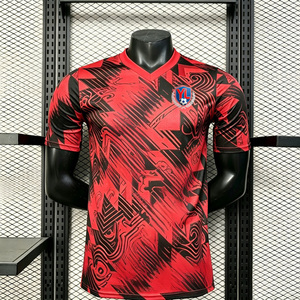 Venta al por mayor OEM: Nuevas camisetas de fútbol retro personalizadas, transpirables, estampadas, para entrenamiento de fútbol, de poliéster, ideales para verano, con <span class=keywords><strong>número</strong></span>. - Product Image 1