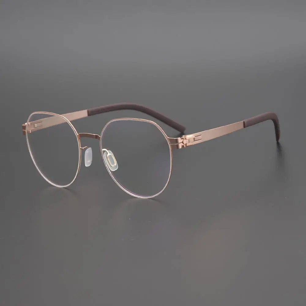 Factory Customized Multicolor Hot Selling Rimless Eyeglass Frame Cat Eye Acetate Optical Glasses Frame