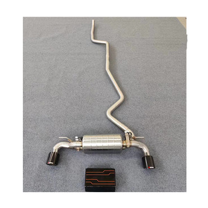 Système d'échappement Catback Tuning Valvetronic pour <span class=keywords><strong>BMW</strong></span> Série <span class=keywords><strong>1</strong></span> <span class=keywords><strong>F20</strong></span> F21 <span class=keywords><strong>114i</strong></span> 116i 118i 120i en acier inoxydable, tuyau d'échappement Catback, silencieux - Product Image 4