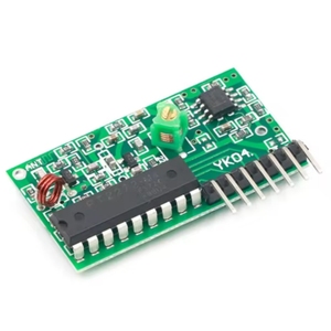 Módulo decodificador <span class=keywords><strong>RF</strong></span> de 4 vías para PT2262 PT2272 M4 L4 aprendizaje de código de datos DIY puerta de garaje - Product Image 4