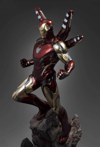 Estatua de Resina de Iron Man MK85 de Marvel Avengers <span class=keywords><strong>Endgame</strong></span>, Figura Coleccionable de Alta Definición con Luz LED, Decoración para el Hogar - Product Image 2