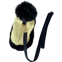 Harnais et laisse élégants pour animaux de compagnie : cape tendance pour chat et chien