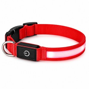 Collar <span class=keywords><strong>de</strong></span> Perro Luminoso, Collar <span class=keywords><strong>de</strong></span> Perro que Brilla en la Oscuridad, Collar <span class=keywords><strong>de</strong></span> Perro con Luz Nocturna, Collar <span class=keywords><strong>de</strong></span> Perro <span class=keywords><strong>de</strong></span> Alta Luminosidad, Collar LED para Perros - Product Image 5