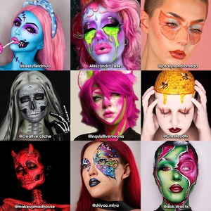 Palette de <span class=keywords><strong>Peinture</strong></span> Aquarelle Palette Magnétique Rechargeable <span class=keywords><strong>Peinture</strong></span> Corporelle <span class=keywords><strong>Peinture</strong></span> de <span class=keywords><strong>Visage</strong></span> pour Costumes - Product Image 3