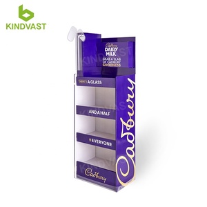 Exhibidor de cartón para uso en el hogar, máquina de impresión directa de fábrica china de vidrio, leche, chocolate, corrugado, 4C - Product Image 1