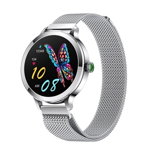 Reloj Inteligente DF HW014 para Mujer con Monitor de Presión Arterial, Correa de Muñeca con Control Táctil, Compatible con Idiomas Polaco y Checo - Product Image 2