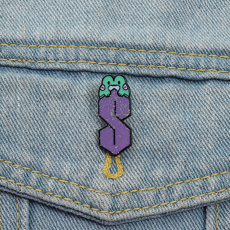 <strong>Cool</strong> S <strong>Frog</strong> Enamel Pins Cartoon Green Animal Brooch Lapel Badge Backpack Jewelry <strong>Accessories</strong> Gift for Friends