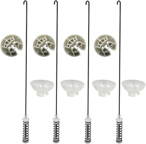 Venta caliente <span class=keywords><strong>Whirlpool</strong></span> W10780045 25.5in Varilla de suspensión de plástico Compatible con 4 Uds Copas de bola Fuente de energía eléctrica Venta caliente - Product Image 2