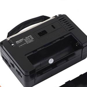 4 Band World <b>Receiver</b> AM FM SW1 SW2 Portable Radio AC DC Dual Power Hi Fi Built In <b>Speaker</b> Home Handheld Broadcast Radio - Product Image 4