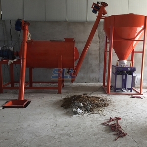 Línea de producción de mortero de polvo seco de alta precisión Simple 1-5 t/h embolsado automático para equipo de mezcla de arena de cemento adhesivo para azulejos - Product Image 4