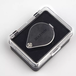 Diamantloep Beste Prijs Op Maat 21mm 10x Lensloep Metalen Opvouwbare Diamant Juwelen Edelsteen Vergrootglas - Product Image 2