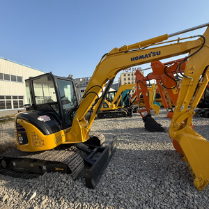Excavadora de segunda mano Komatsu PC55 de 5,5 toneladas de alta calidad Japón Buen estado Construcción Maquinaria sobre orugas Cojinete de bomba de engranajes - Product Image 6