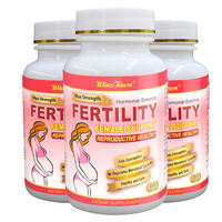 Comprimé Complément Féminin Équilibre Hormonal, Comprimés Régulateurs de Fertilité Féminine, 100% Plantes Médicinales Chinoises
