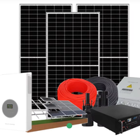Système d'énergie solaire hors réseau 3KW 5KW 8KW, kit complet avec onduleur, système solaire photovoltaïque hors réseau pour la maison
