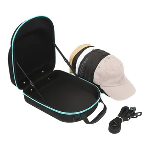 Caixa de chapéu Fedora de tamanho personalizado de alta qualidade, estojo de transporte para viagem, outros sacos de uso especial, estojo de armazenamento para chapéus Eva Cap