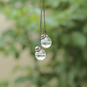 Diffuseur de parfum pour voiture portable de haute qualité, flacon en verre avec bouchon en <span class=keywords><strong>liège</strong></span>, design écologique, MOQ 100 pièces - Product Image 4