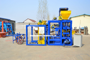 Macchina Semiautomatica QT4-26 per la Produzione di Mattoni e Blocchi in Calcestruzzo, Rapido Guadagno - Product Image 2