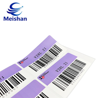 Autocollants d'étanchéité pour sacs Meishan en acrylique auto-adhésifs, durables, avec numéro de série variable, imperméables, pour la logistique et l'entreposage des produits