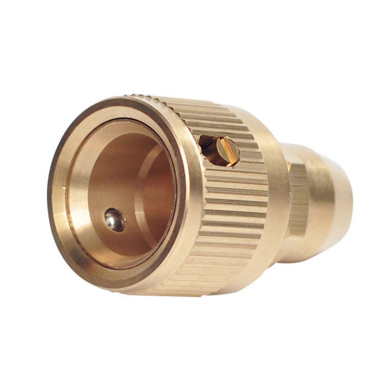 Connecteur d'eau RU cuivre pur 3/8 connecteur Рапид tuyau connecteur de Пробка-де-ressort