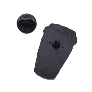 Ghim cài áo men hình ly cà phê, số lượng đặt hàng tối thiểu nhỏ, phù hiệu cài áo cà phê, phù hiệu cài áo dành cho barista, trang sức, phụ kiện, quà tặng - Product Image 3