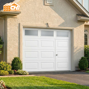 <span class=keywords><strong>Porte</strong></span> de <span class=keywords><strong>garage</strong></span> sectionnelle industrielle, <span class=keywords><strong>porte</strong></span> à battant, <span class=keywords><strong>porte</strong></span> de passage, panneau en acier, certifiée CE, robuste, style ferme - Product Image 1