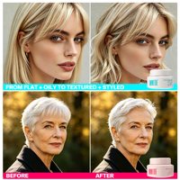 Pâte Coiffante IMMETEE Volume et Texture Effet Mat Crème Coiffante OEM Marque Privée pour Femmes
