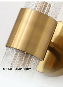 <span class=keywords><strong>Applique</strong></span> murale en cristal de luxe, lumière LED décorative moderne pour hôtel, salle de banquet, couloir et salon de villa - Product Image 5