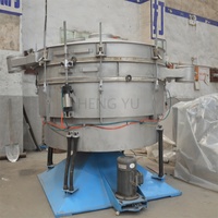 Grande sortie silice sable tamisage séparateur poudre rotatif balançoire gobelet vibrant écran Shaker criblage Machine