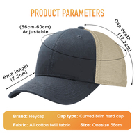 Gorra de Béisbol Personalizada de Moda, con Logotipo Bordado en 3D Profesional, Malla Impermeable y Transpirable, para Exteriores
