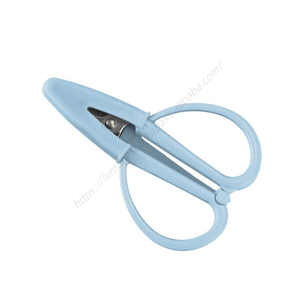 Ciseaux en gros Syh1413 pour étudiants, petits ciseaux colorés pour broderie et artisanat avec lame en acier inoxydable lisse et manche en plastique - Product Image 1