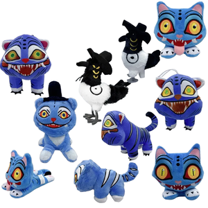 Éxito de Ventas K-pop Mercancía de Demon Slayer Peluche Transfronterizo Tigre Muñeco Juguetes de Figuras Populares de Cazadores de Demonios - Product Image 1