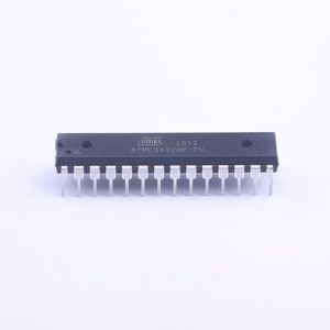 Microchip MCU 8 bits ATmega AVR RISC microbit Rail/Tube ATMEGA328P-PU puce IC composants électriques - Product Image 1