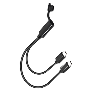 0.3m IP68 không thấm nước Type-C nữ USB-C kép nam 5A Sạc nhanh y-cáp 100W PD 3.0 e-marker cho máy bay không người lái/máy ảnh GoPro Sạc - Product Image 3
