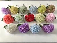 Fleur d'orchidée artificielle en soie pour décoration de mariage et de maison, modèle boule brodée unique, très vendue, écologique, Noël