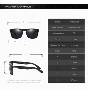 Dubery paranoico 731 polarizadas gafas de sol hombres mujeres clásico gafas de sol de conducción deportiva de Moda hombre gafas de diseñador, gafas UV400 - Product Image 5