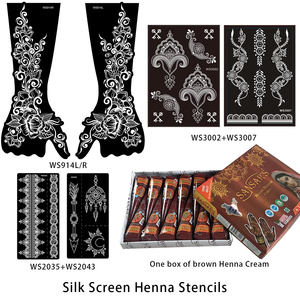 Geçici dövme şablonu için kullanılan Kaveri Neha macun <span class=keywords><strong>Mehndi</strong></span> ambalaj doğal siyah kına koni vücut boyama kına krem - Product Image 4