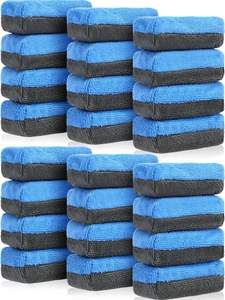 เครื่องแว๊กซ์ขัดแบบอัปเกรดแผ่นทำความสะอาดบ้านแผ่นไมโครไฟเบอร์พร้อมแผ่นพลาสติก - Product Image 5