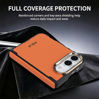 Housse de téléphone magnétique en cuir PU de luxe pour iPhone Duo, étui de téléphone pliable antichoc