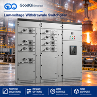 Armoire de Commutation Basse Tension GoodQi GCS, Coffret en Acier Amovible, Tableau de Distribution Électrique, Protection IP40, Installation au Sol
