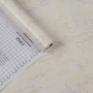 Jinyi 양각 미끄럼 방지 선반 라이너 PVC 비닐 필름 대리석 모양 자기 접착 껍질 스틱 벽 테이블 스티커